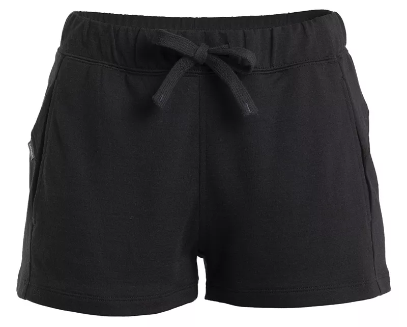 

Женские шорты Icebreaker Merino Crush II, черный