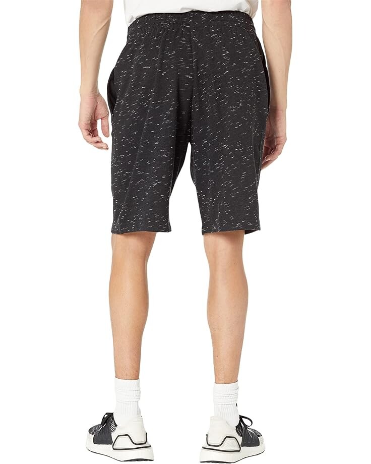 

Шорты Adidas Essentials Mélange Shorts, цвет Black Melange
