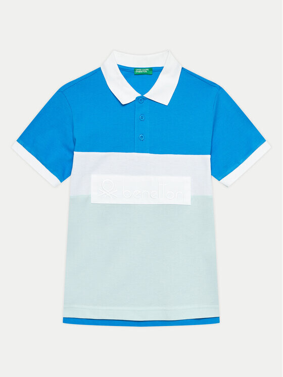 

Рубашка стандартного кроя United Colors Of Benetton, синий