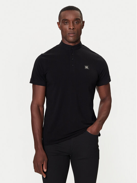

Поло regular fit 745001 554221 Karl Lagerfeld, черный