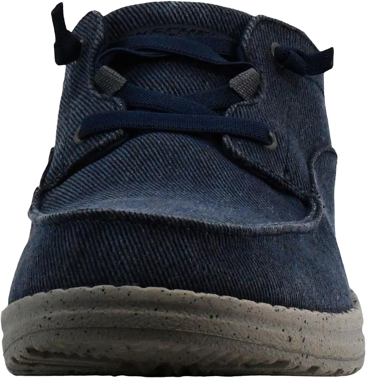 Мужские слипоны Skechers Melson Volgo, синий/серый/темно-синий — фото 2