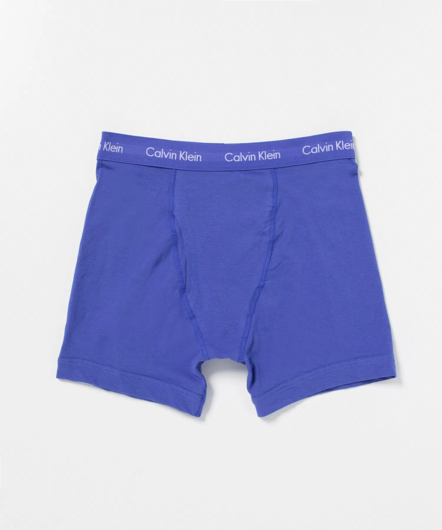 Комплект из 3 хлопковых эластичных боксерских шорт Calvin Klein. — фото 4