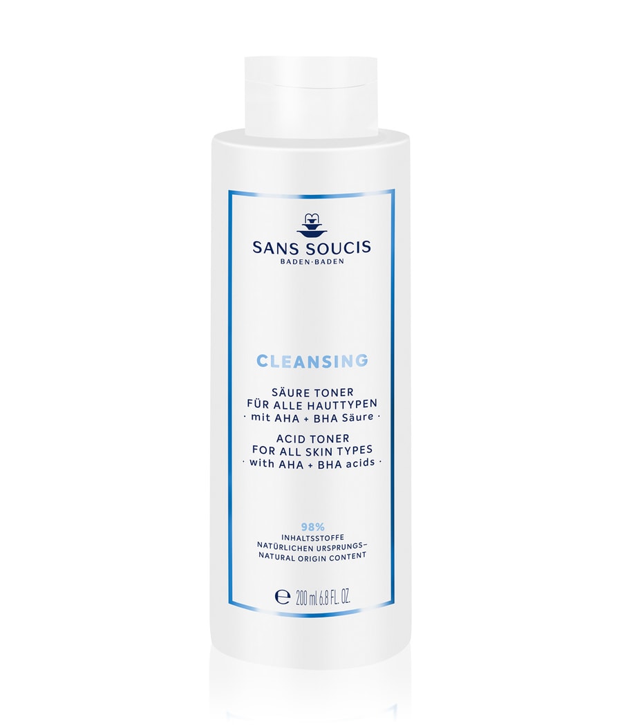 

Тоник для лица Sans Soucis Cleansing AHA+BHA Säure, 200 ml