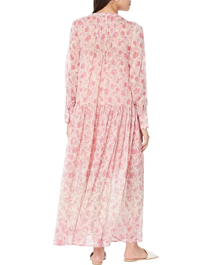 

Платье Free People See It Through Dress, цвет Pink Rose Combo