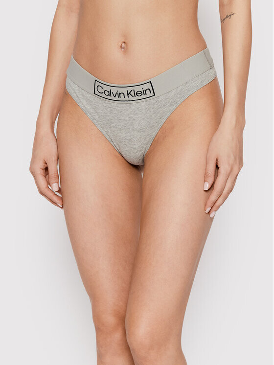 

Струнная танга Calvin Klein, серый