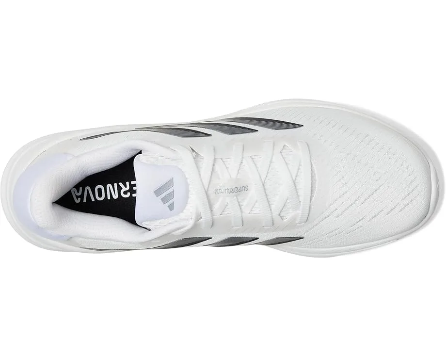 Кроссовки Adidas Supernova Ease Running Shoes, White/Dash Grey/Silver Metallic — фото 2