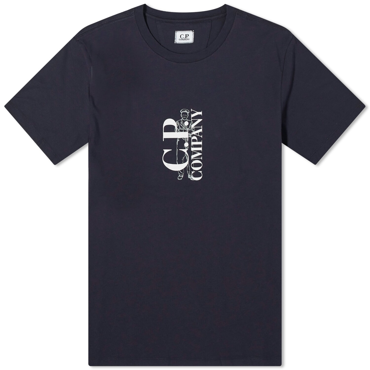 

Футболка C.P. Company Sailor Logo T-Shirt, цвет Total Eclipse