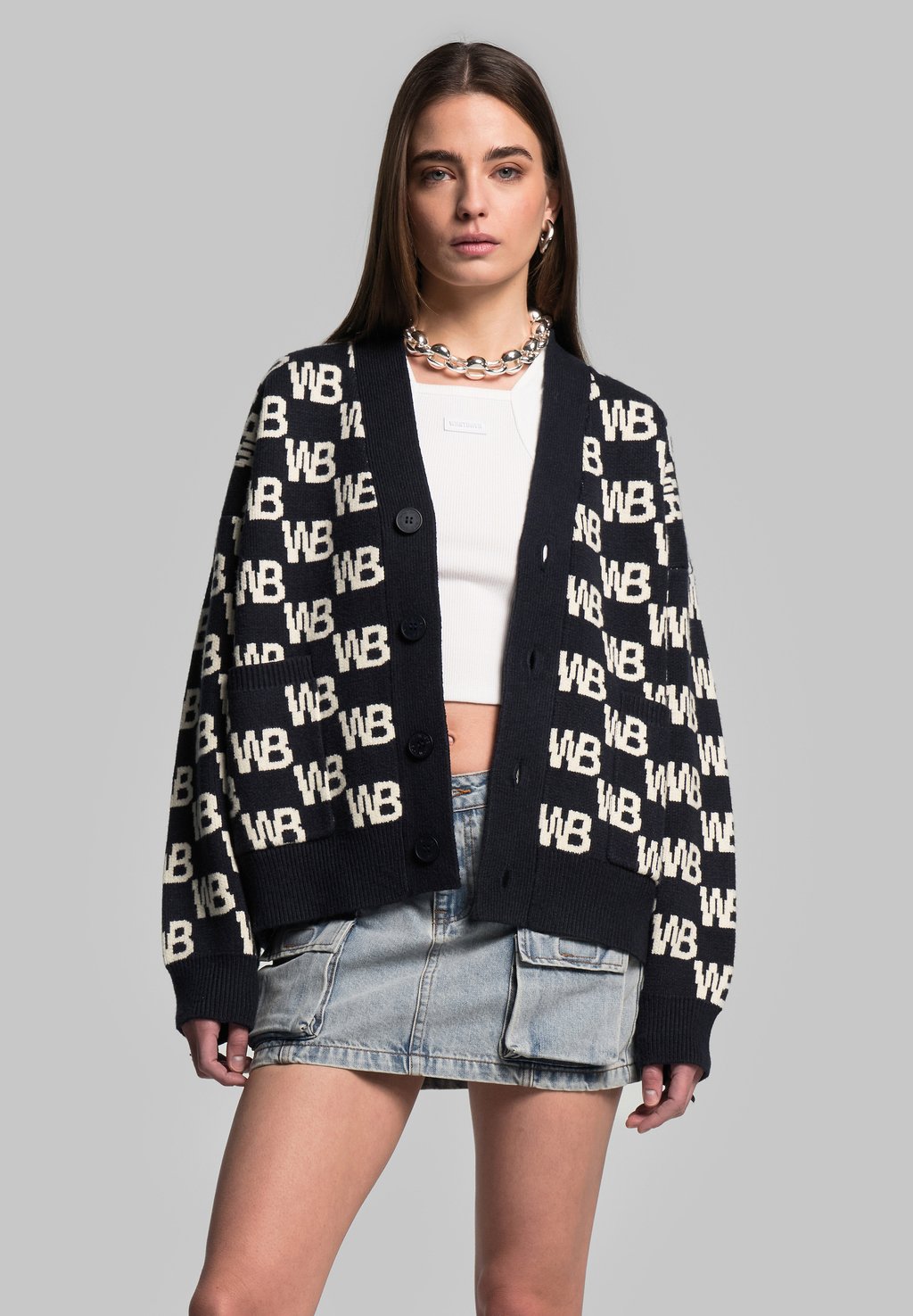 

Кардиган CHESS V2 CARDIGAN WRSTBHVR, темно-синий
