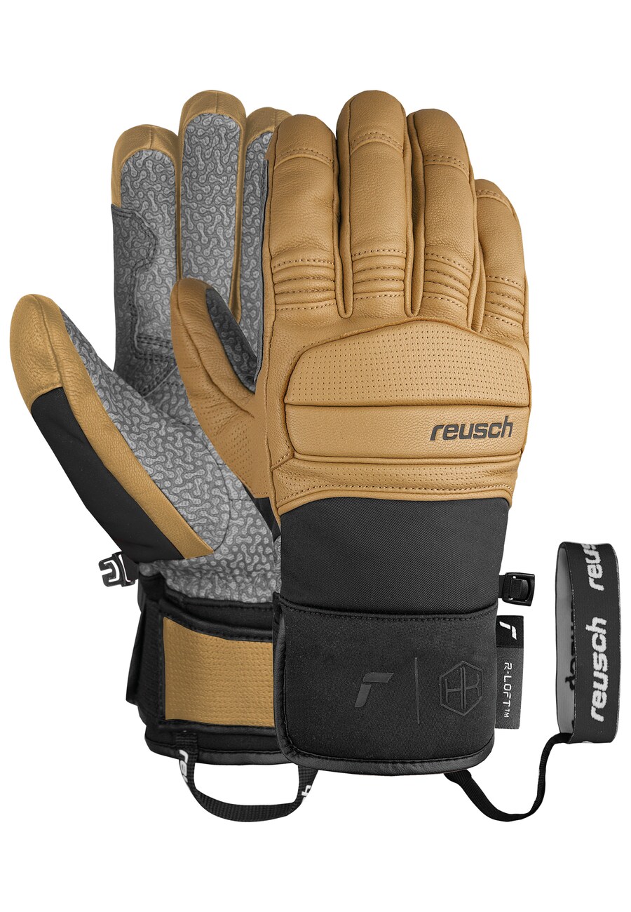 

Спортивные перчатки REUSCH Henrik Kristoffersen, коричневый