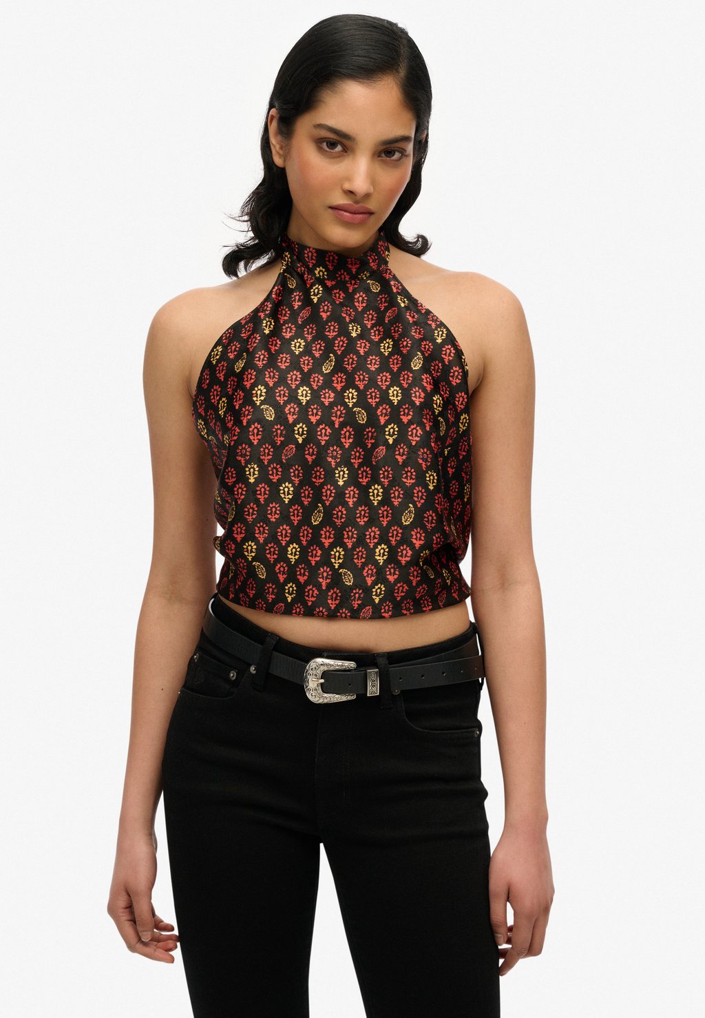 

Топ Blouse Superdry, черный