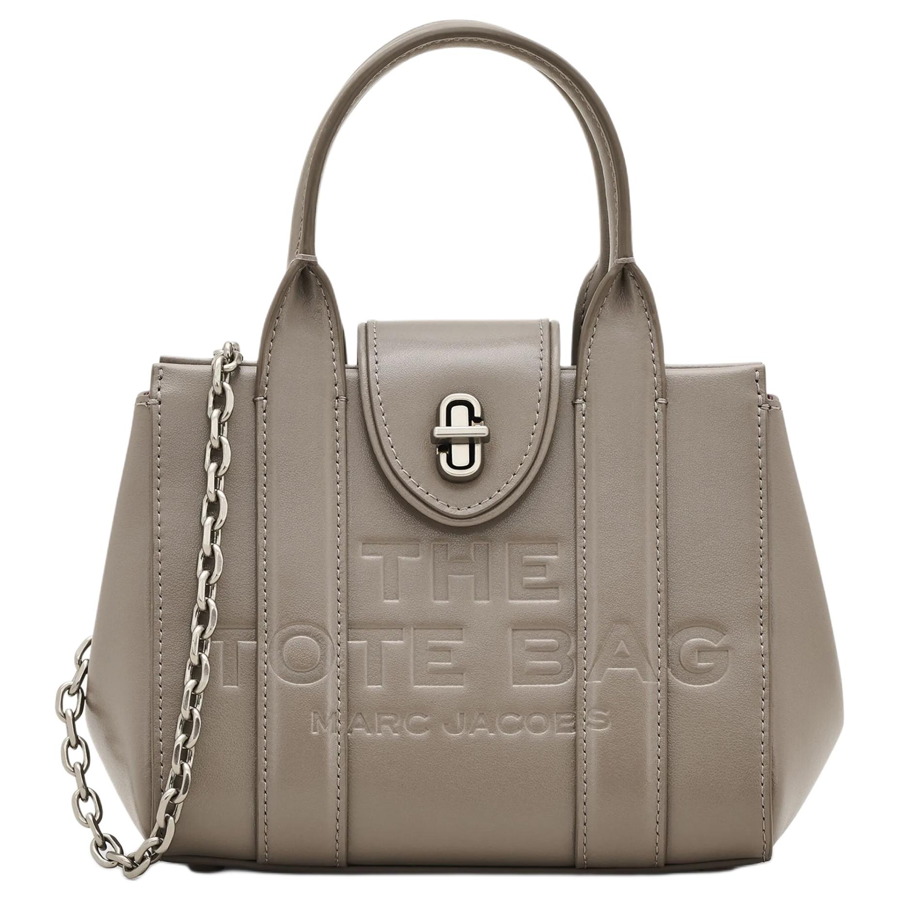 

Сумка-тоут из кожи наппа, шоппер, сумка через плечо, кроссбоди, женская сумка taupe MARC JACOBS