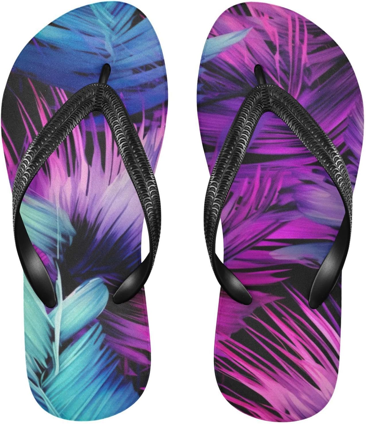 

Летние повседневные сандалии-флип-флоп фиолетового цвета для пляжа для женщин и мужчин Kfbe