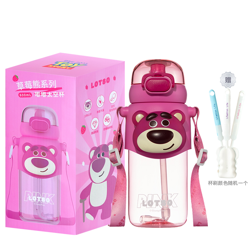 Пластиковые стаканы для воды Disney, Buzz Lightyear Tumbler + Lflife Cup Brush — фото 2