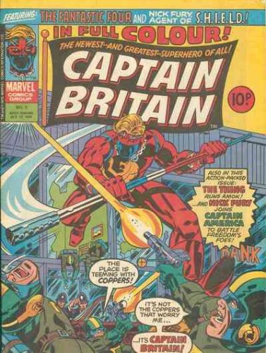 

Captain Britain 3 (Marvel Comics)