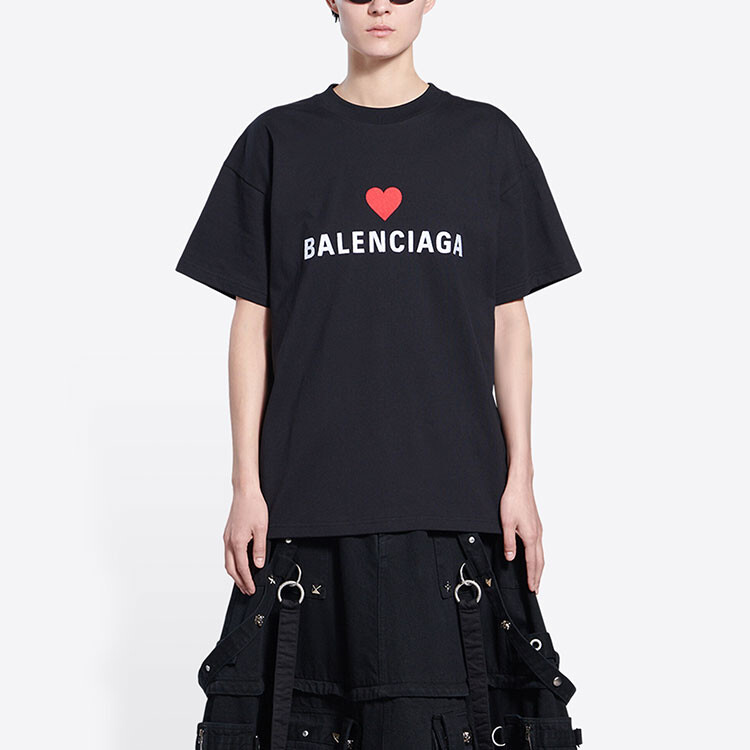 

Футболка мужская черная Balenciaga, черный