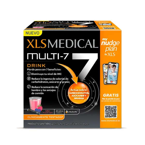 

60 растворимых пакетиков Multi-7 Drink Xls