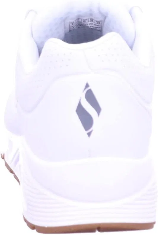 Мужские кроссовки Skechers UNO Stand On Air, White Durabuck Trim — фото 4
