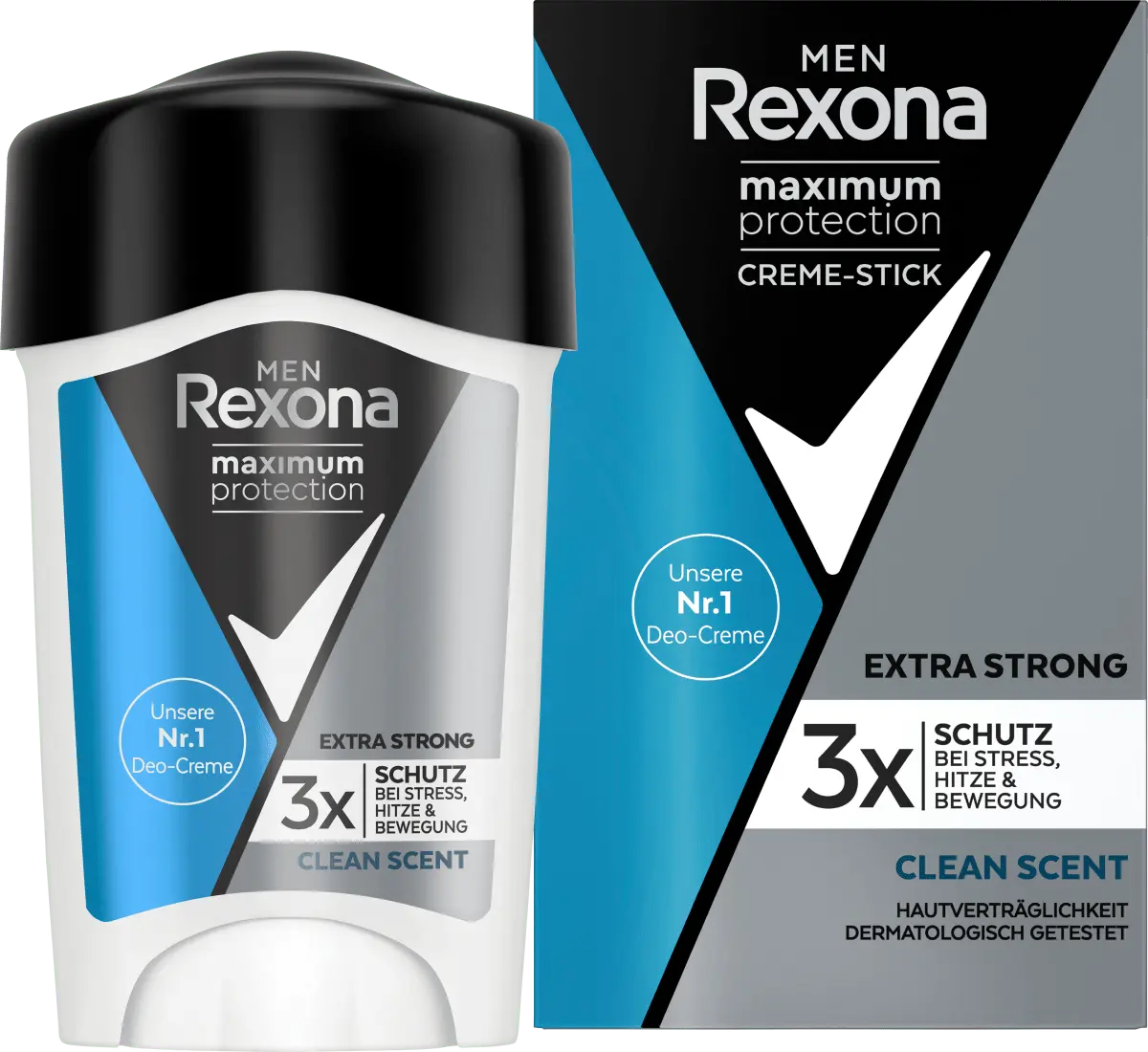 

Антитранспирант Deocreme Men Maximum Protection Clean Scent 45 мл Rexona