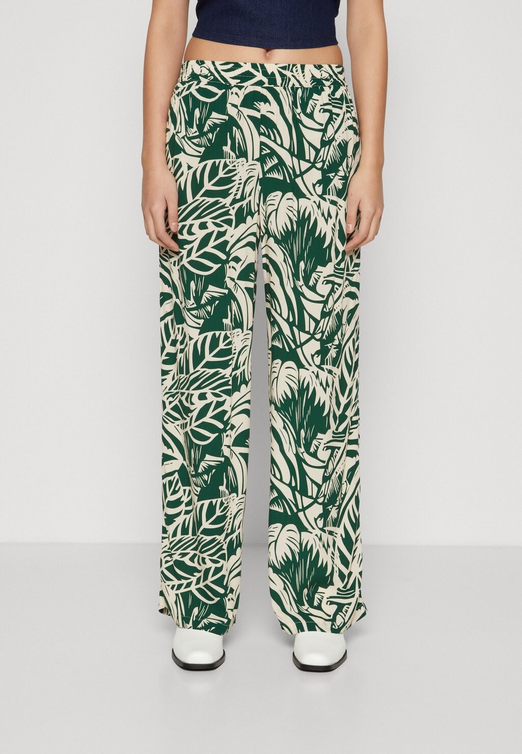 

Брюки JDYNILE LIFE WIDE, цвет dark green
