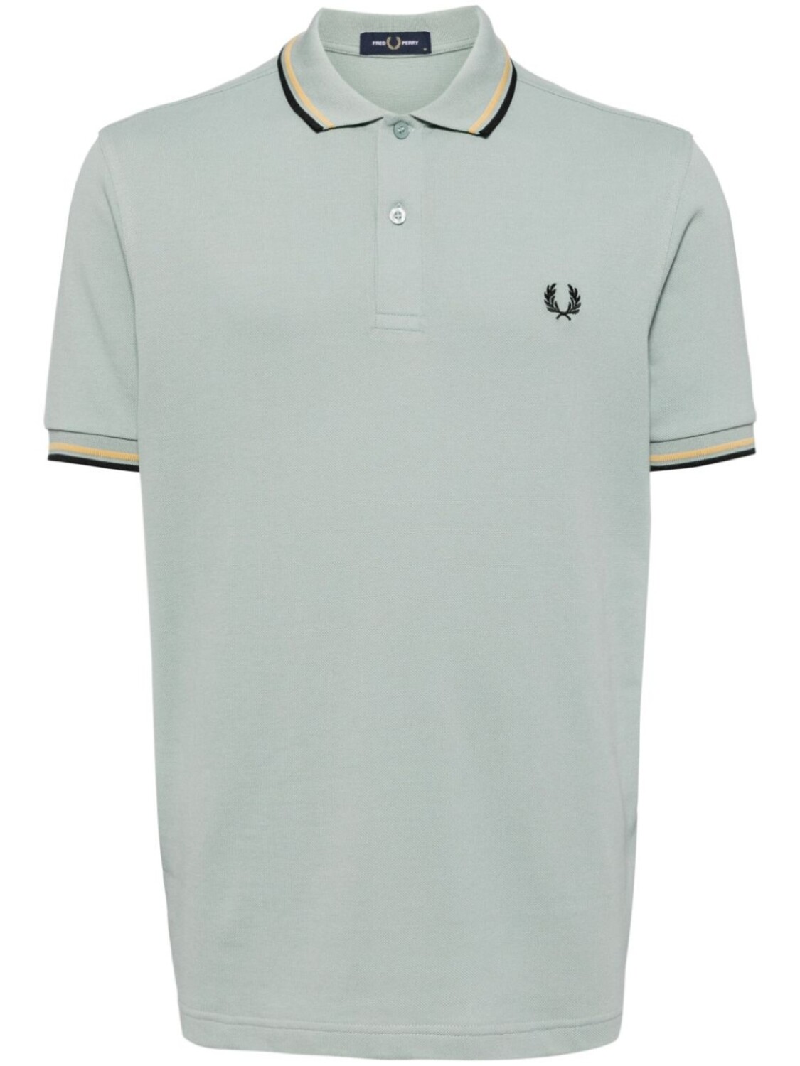 

Fred Perry рубашка поло с вышитым логотипом, зеленый