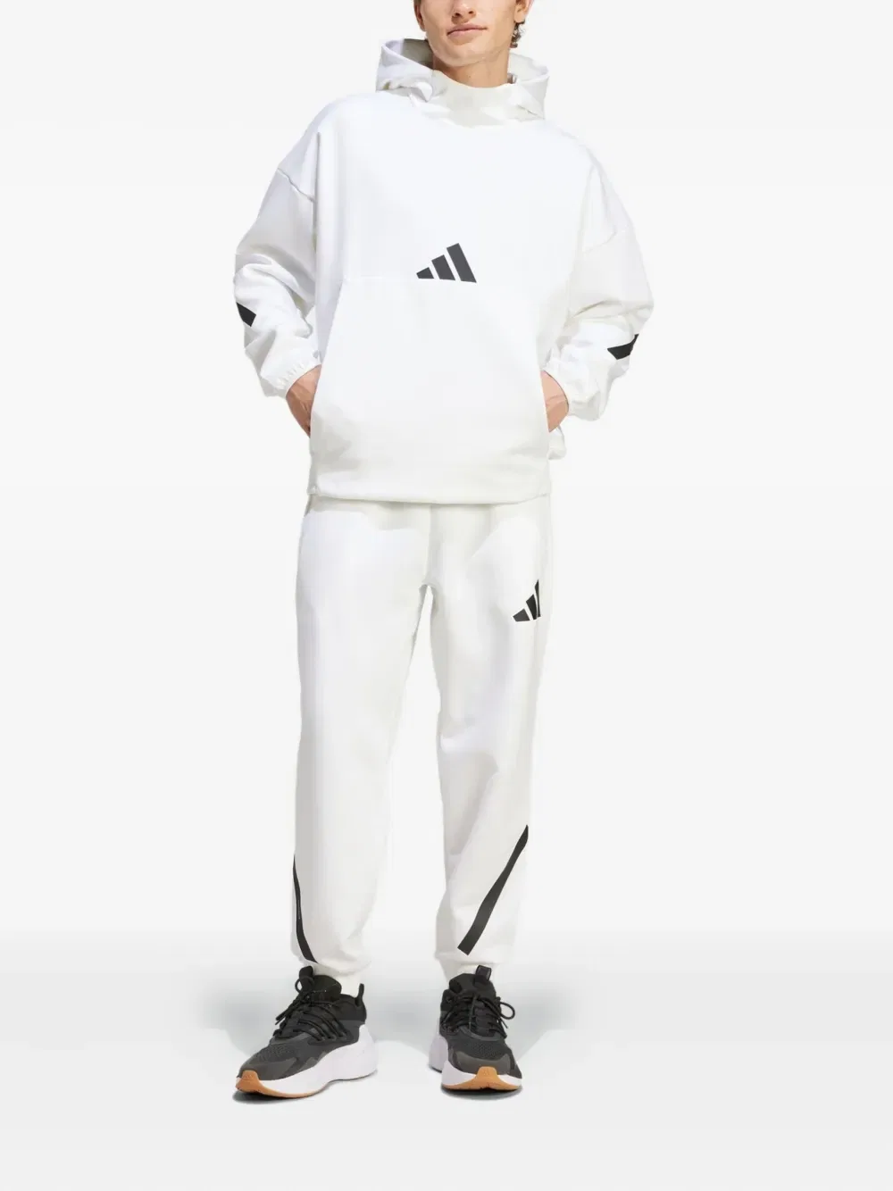 Новые спортивные штаны Adidas zne, белый — фото 2