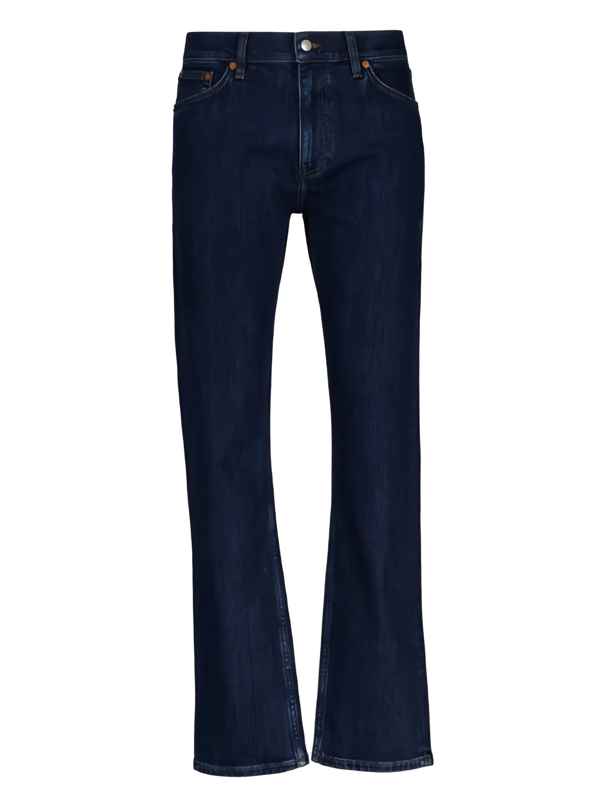 

Джинсы с эффектом потертости Gant, синий