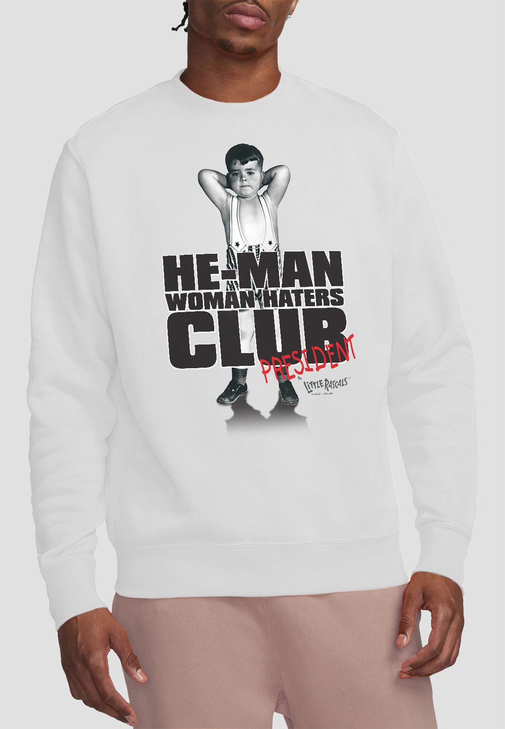 

Толстовка LITTLE RASCALS CLUB PRESIDENT Cotton Soul, белый