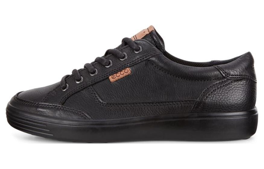 

Кеды Ecco Skateboard Shoes Men Low-Top Black