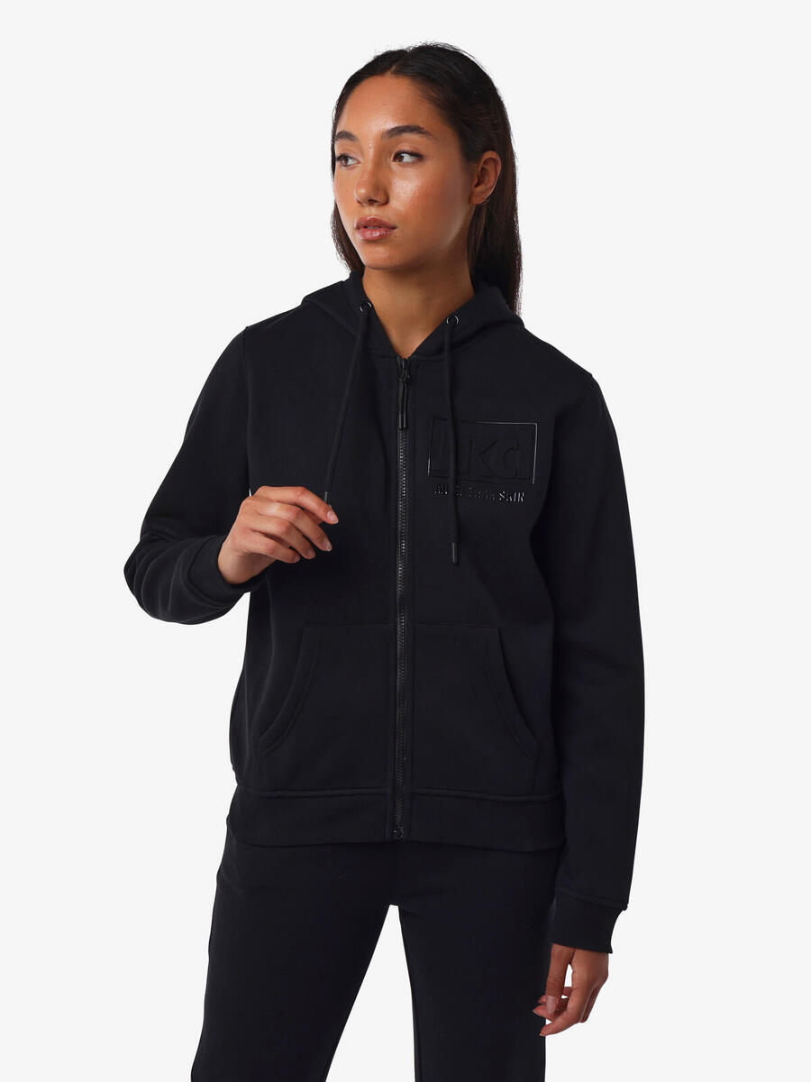 

JAKED черная хлопковая фитнес-толстовка для женщин