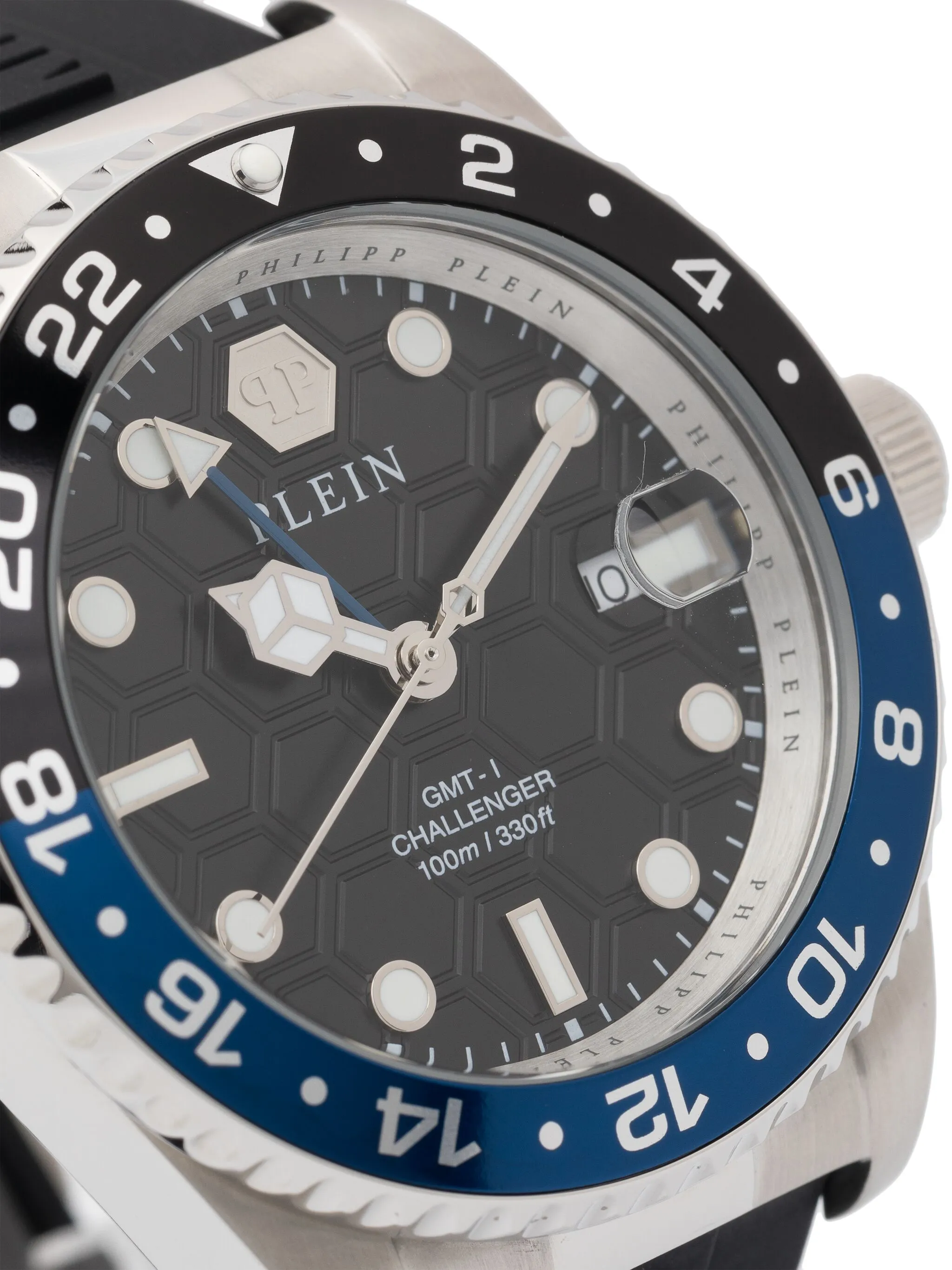 

Наручные часы GMT-I Challenger 44 мм Philipp Plein, черный