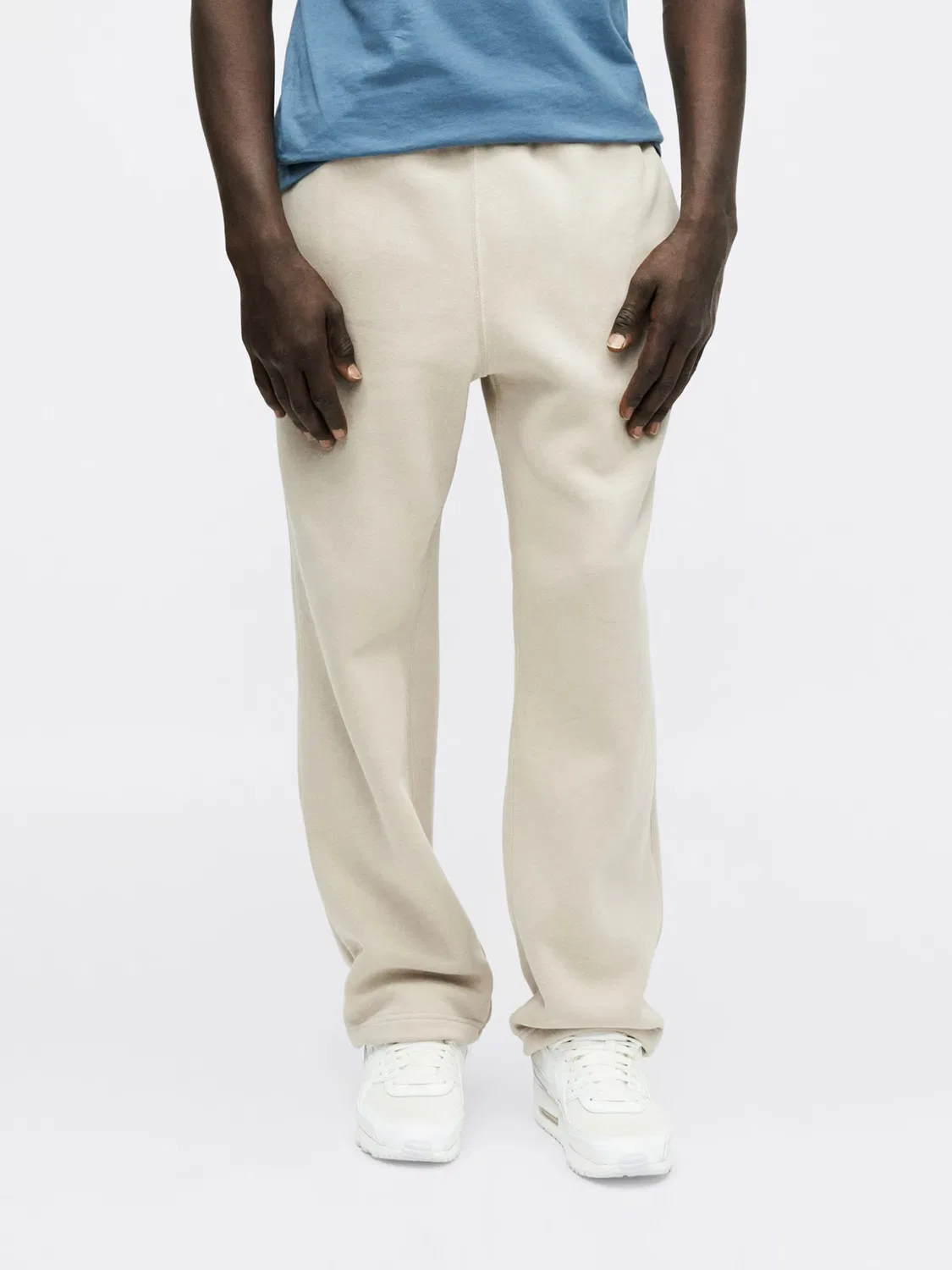 Обычные брюки 'ATHL CLUB' Nike Sportswear, Cream — фото 4