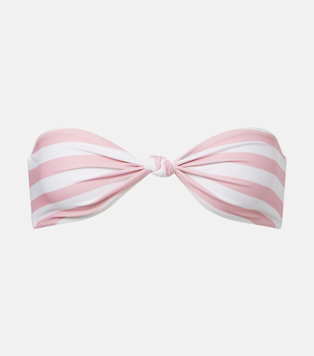 

Полосатый бандо-топ с узлом Same, Pink Stripe