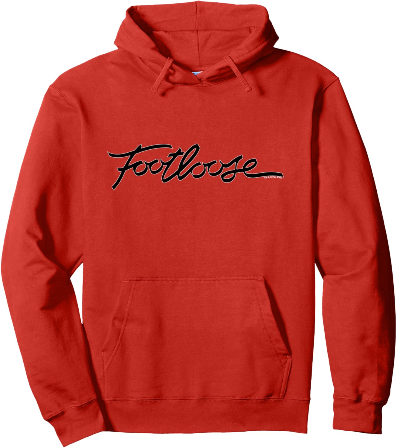 

Худи с логотипом Footloose, выполненным классическим рукописным шрифтом, красный