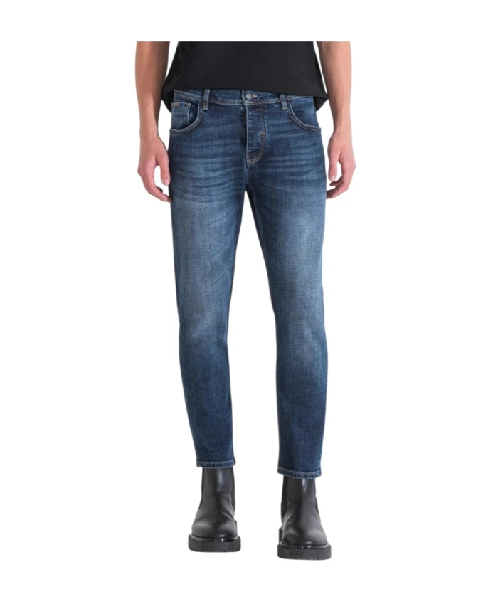 

Узкие джинсы темно-синего цвета Antony Morato, синий