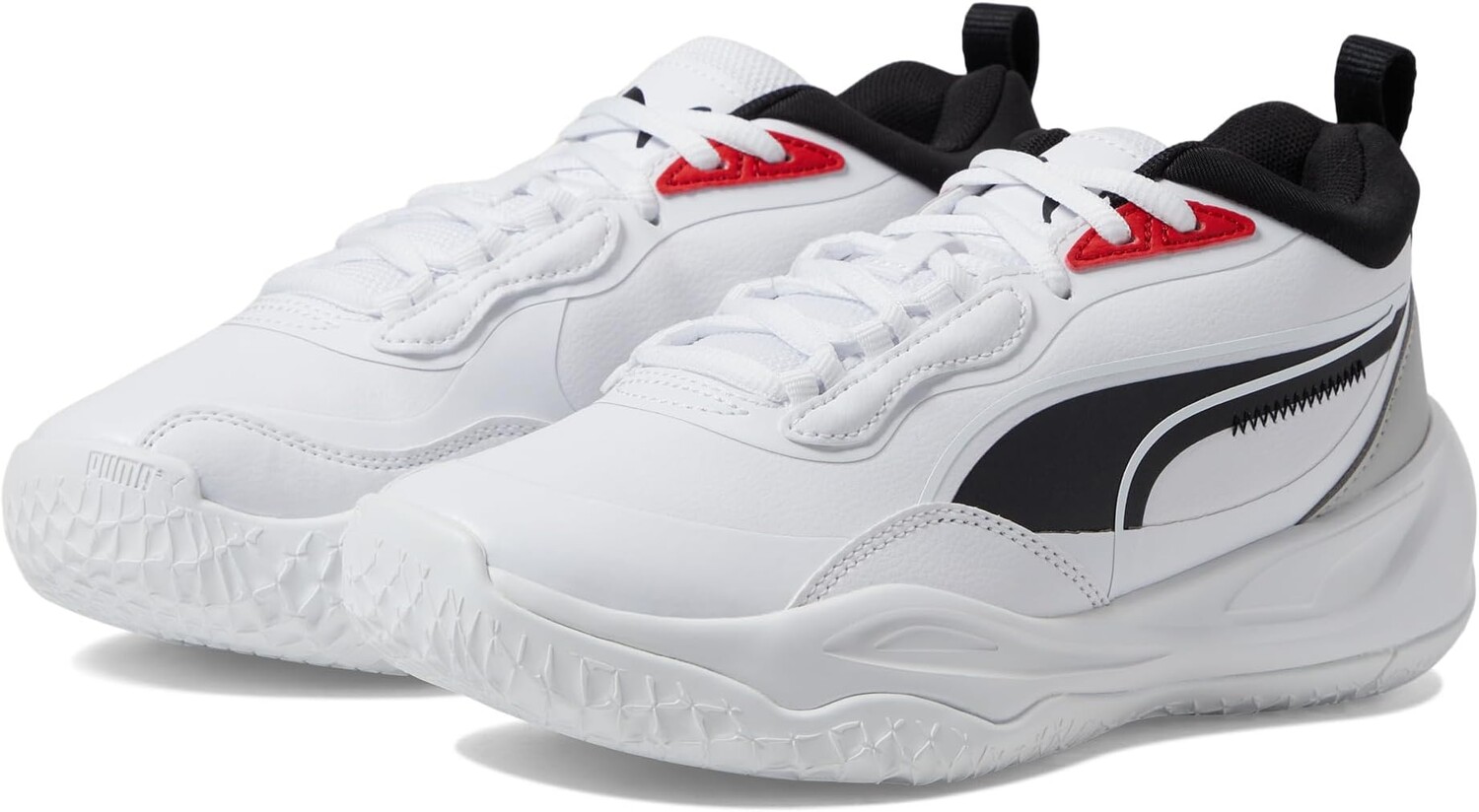 

Кроссовки Playmaker Pro Plus PUMA, цвет Ash Gray/For All Time Red/PUMA Black