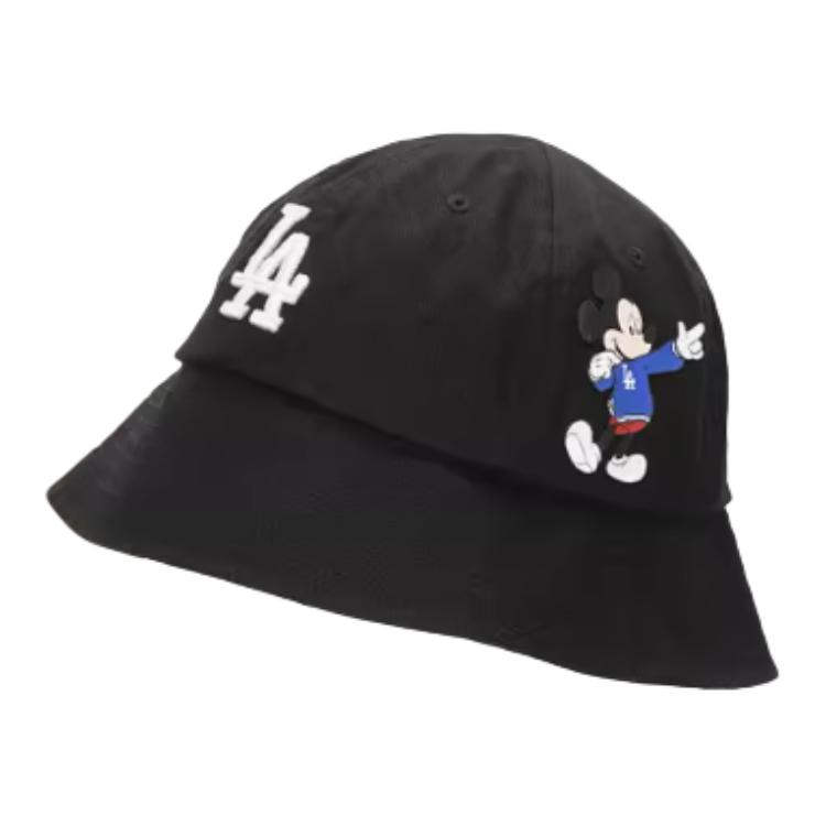 

MLB Хлопковая шляпа-ведро женская черная, Black