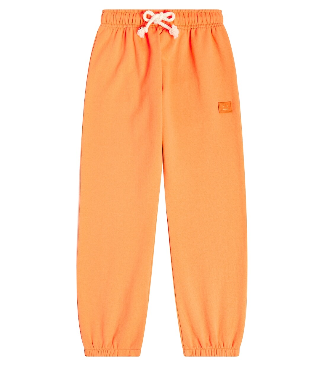 

Спортивные брюки из хлопкового джерси с логотипом face Acne Studios Kids, апельсин, Оранжевый, Спортивные брюки из хлопкового джерси с логотипом face Acne Studios Kids, апельсин