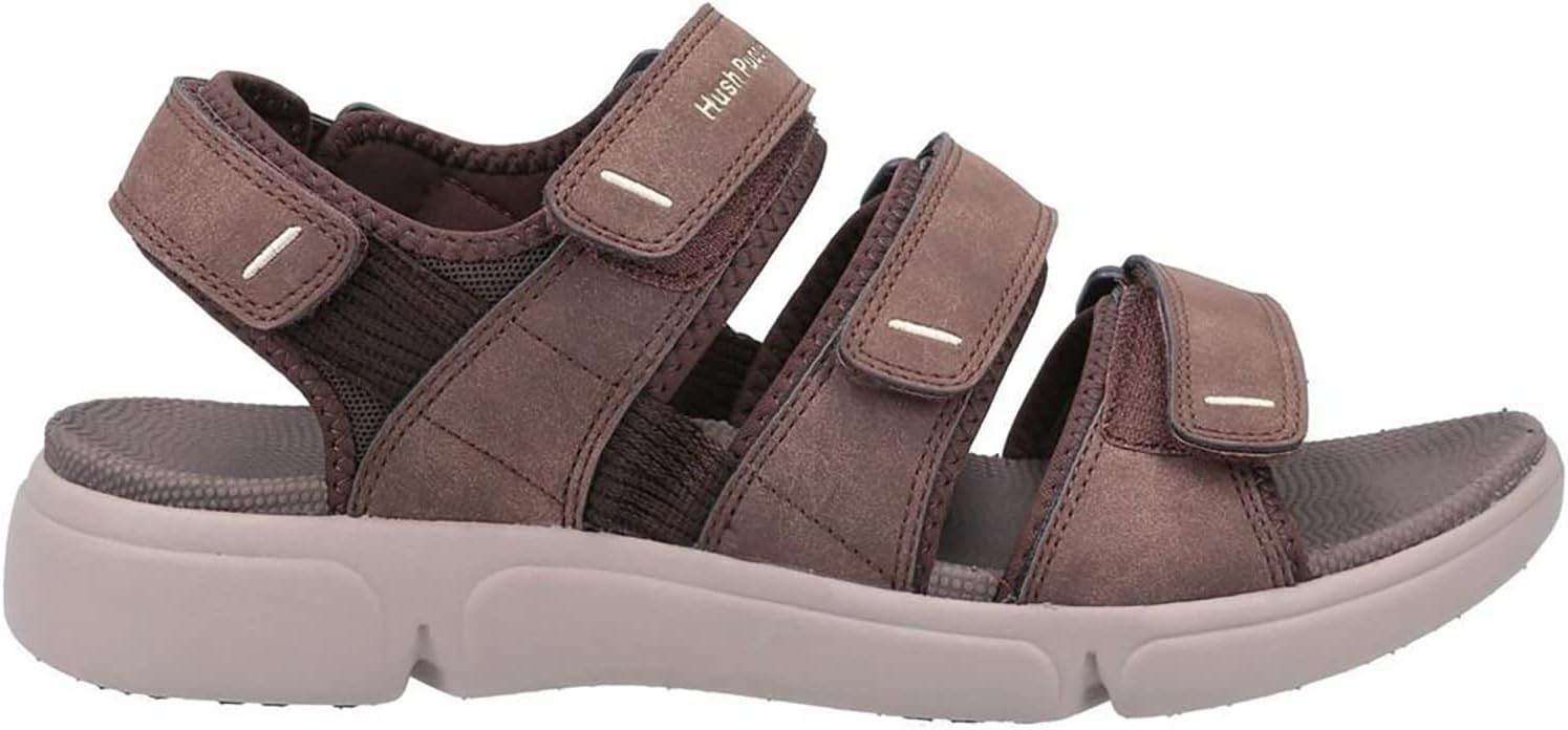 Мужские спортивные сандалии Hush Puppies с ремешком на щиколотке, серый — фото 2