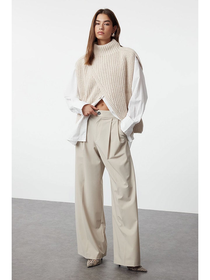 

Жилет-свитер trendyol, бежевый