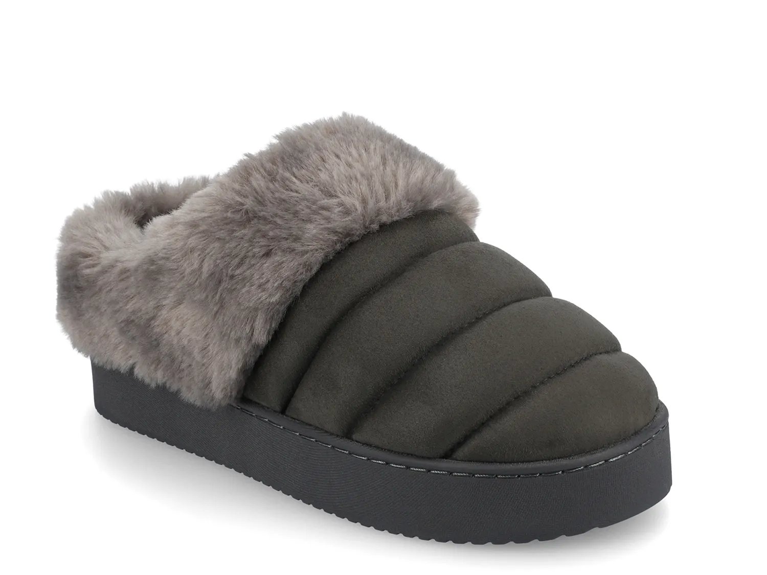 Тапочки Journee Blair Clog Siipper, Charcoal