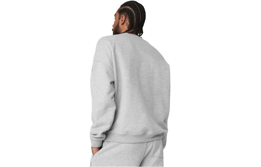 

Свитшоты Unisex Crew Neck Moderate Others Alo Yoga, heather серый/heather gre