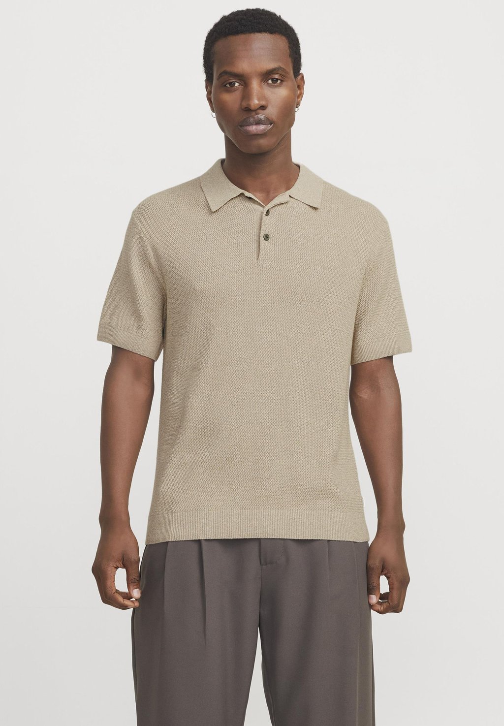 

Поло JPRCCCOOPER Jack & Jones PREMIUM, темно-серый