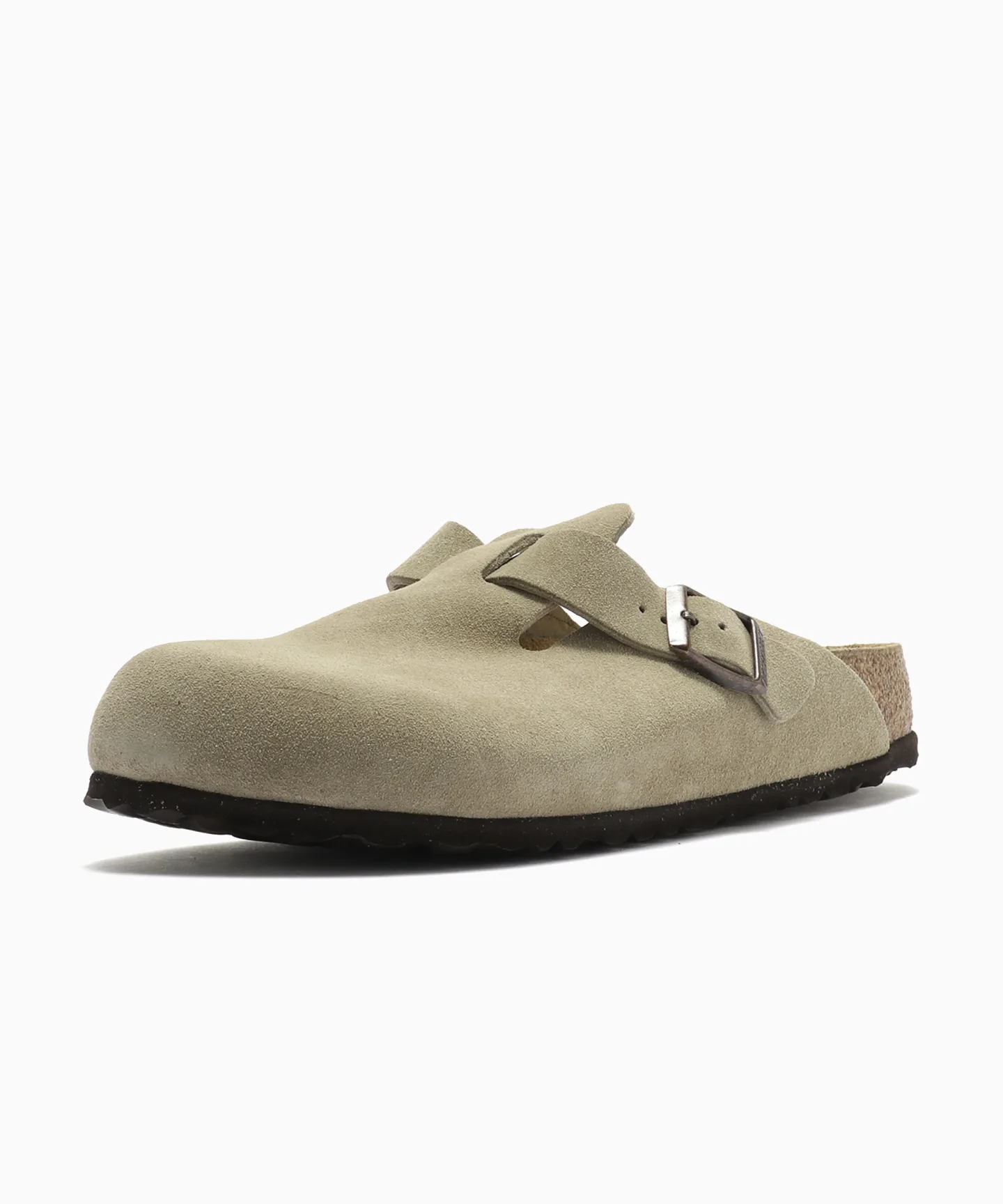 Мужские сандалии с регулируемым ремнём BOSTON BIRKENSTOCK бежевые — фото 2