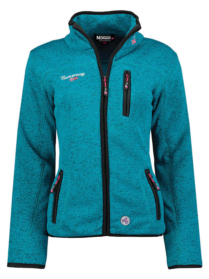 

Флисовая куртка Geographical Norway Fleecejacke, бирюзовый