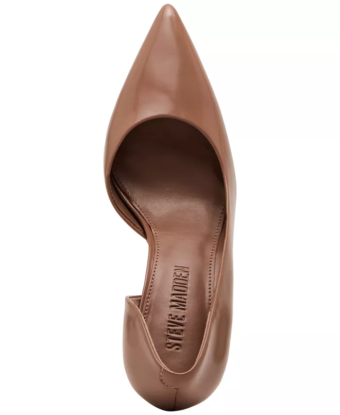 Женские туфли Nula D'Orsay на среднем каблуке Steve Madden, коричневый — фото 4