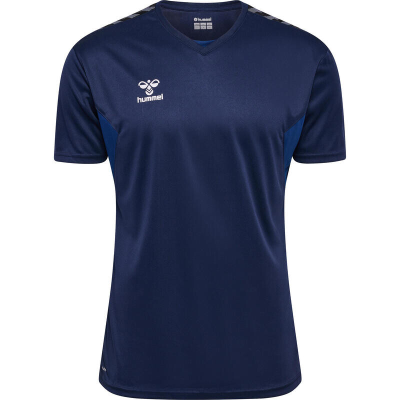 

Мужская мультиспортивная футболка Hmlauuthentic Pl Jersey с технологией Beecool HUMMEL, цвет blau