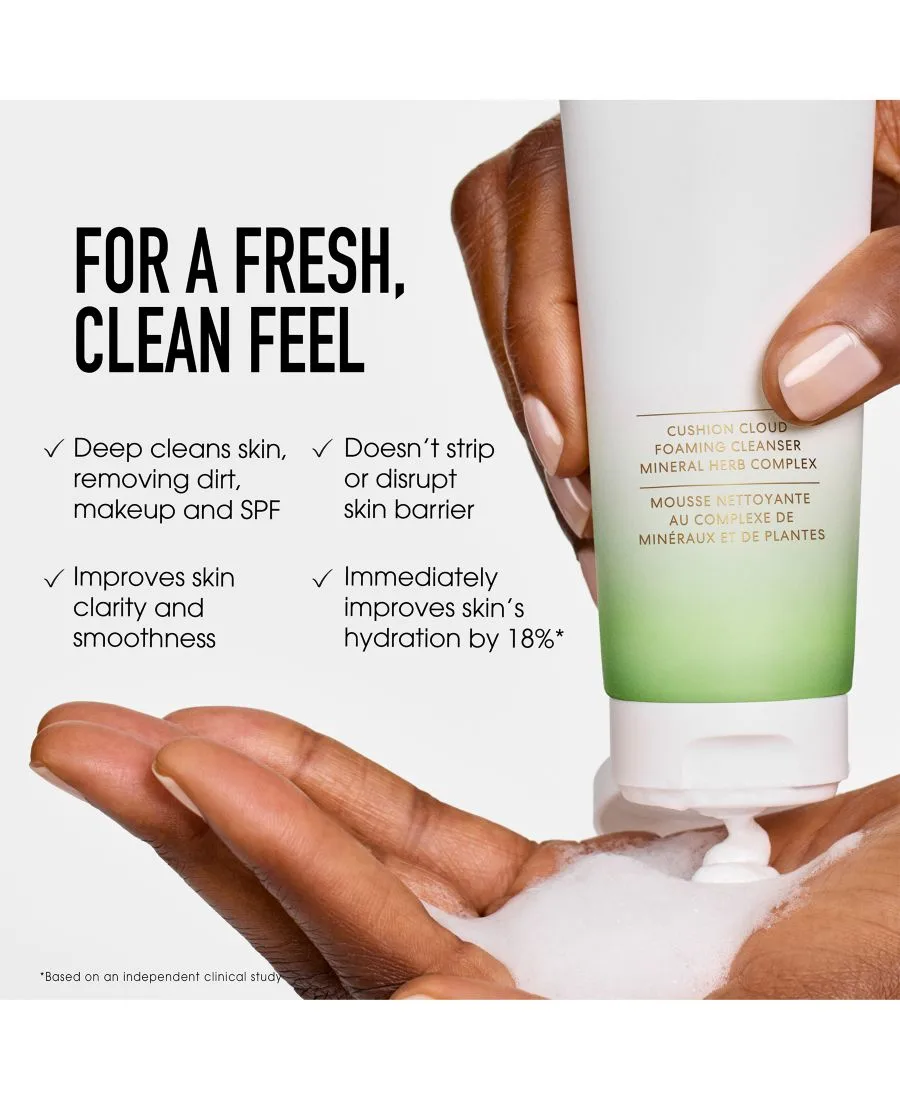 Сыворотка bareMinerals — SKINLONGEVITY Cushion Cloud Gentle Foaming Cleanser , Skinlongevity Cushion Cloud Foaming — фото 4