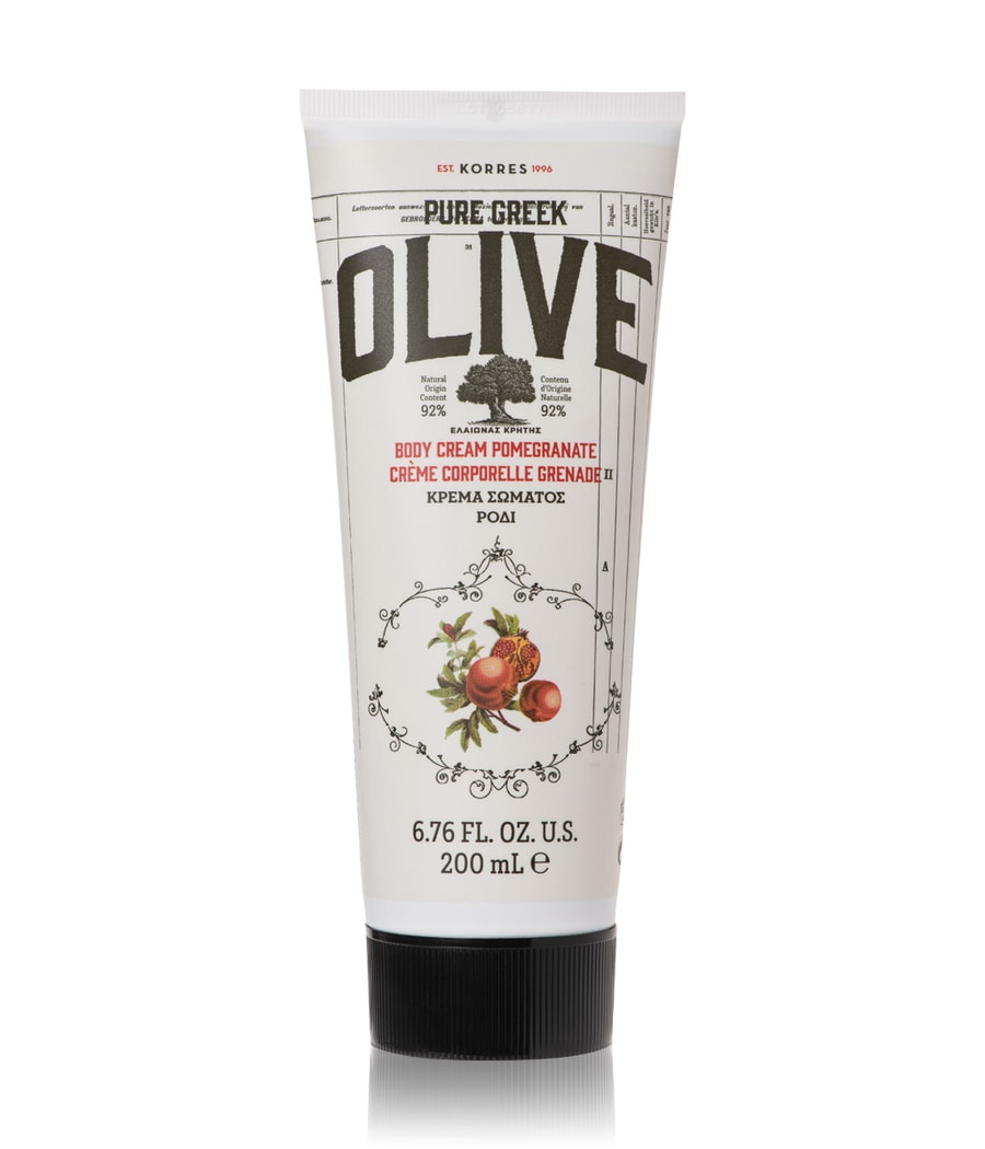 

Крем для тела KORRES Pure Greek Olive Pomegranate, 200 ml