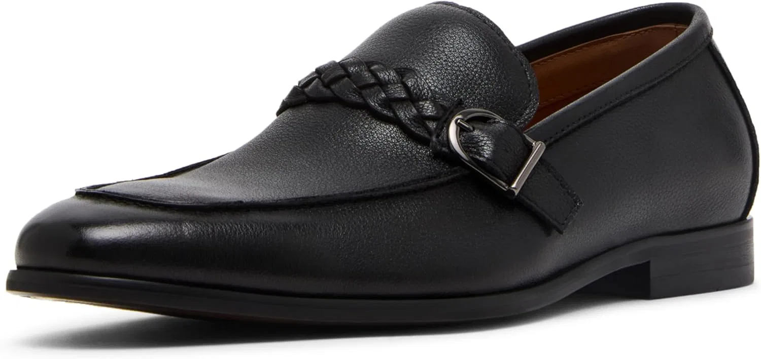 Лоферы мужские Steve Madden, черная кожа