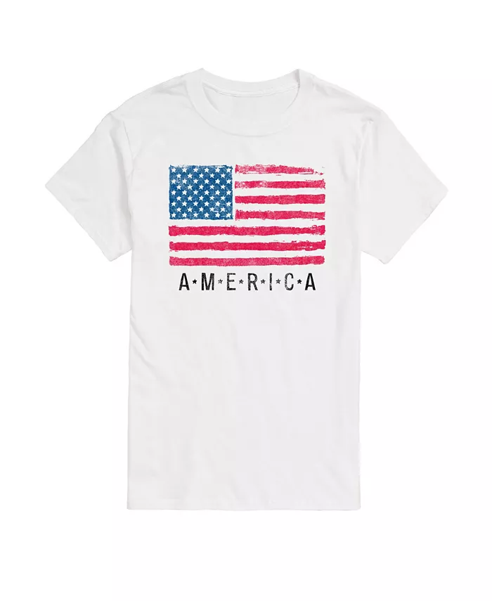 

Мужская футболка с коротким рукавом American Flag AIRWAVES, белый